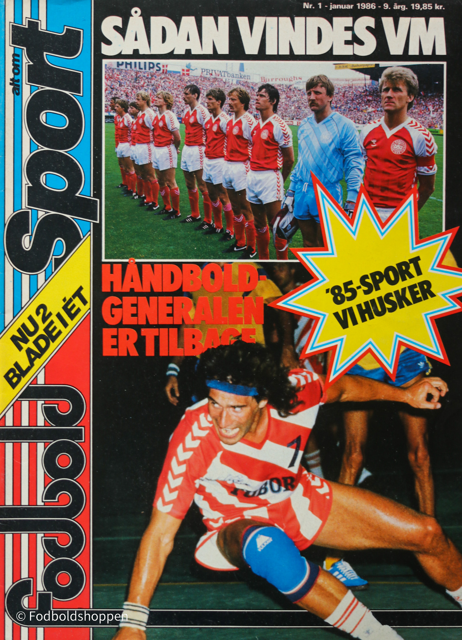 Alt om sport / Fodbold, 1986. Nr. 1